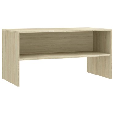 vidaXL Έπιπλο Τηλεόρασης Sonoma Δρυς 80x40x40cm από Μοριοσανίδα