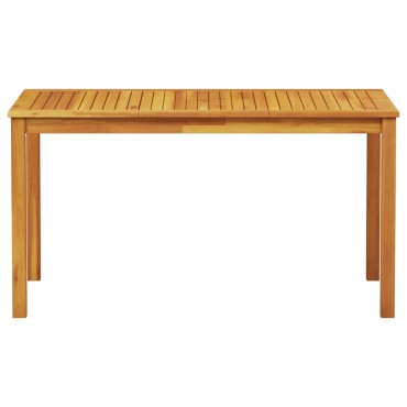 vidaXL Σετ Κήπου 5 τεμ. από Μασίφ Ξύλο Ακακίας 140x80x74cm