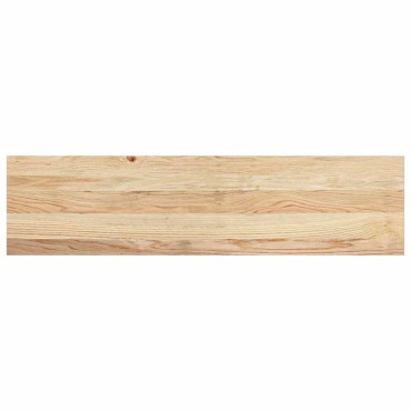 vidaXL Περβάζια παραθύρων 2 τεμ. 100x30x2 εκ. Ακατέργαστο Μασίφ Δρυός