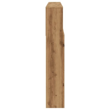 vidaXL Ντουλάπι κεφαλάρι Artisan Oak Κατασκευασμένο ξύλο 160x19x103,5cm