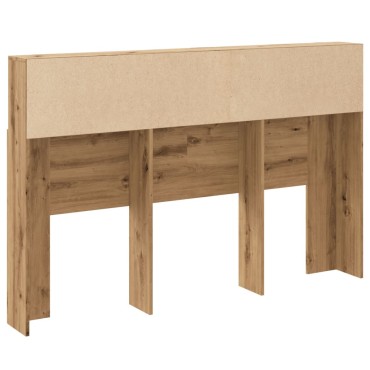 vidaXL Ντουλάπι κεφαλάρι Artisan Oak Κατασκευασμένο ξύλο 160x19x103,5cm
