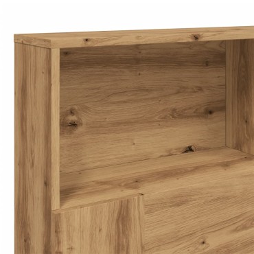 vidaXL Ντουλάπι κεφαλάρι Artisan Oak Κατασκευασμένο ξύλο 160x19x103,5cm