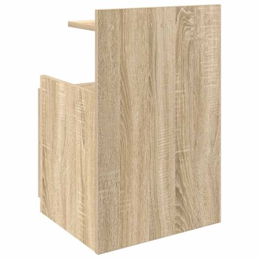 vidaXL Κομοδίνα 2 τεμ. με 2 Συρτάρια, Χρώμα Sonoma Δρυς 40x36,5x62cm