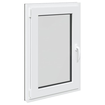 vidaXL Παράθυρο Υπογείου "RISOR" 60x100 εκ. Ανακλινόμενο & Περιστρεφόμενο DIN Αριστερό Ανθρακί