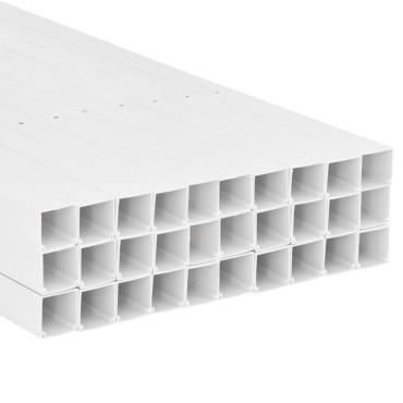 vidaXL Κανάλι Καλωδίων 50 x 25 χιλ. 30 μ. από PVC