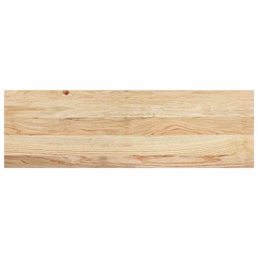 vidaXL Πατάκια Σκάλας 2 τεμ. 80x25x2 εκ. Ακατέργαστο Μασίφ Ξύλο Δρυός