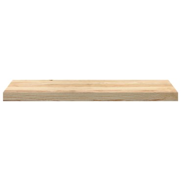 vidaXL Πατάκια Σκάλας 2 τεμ. 80x25x2 εκ. Ακατέργαστο Μασίφ Ξύλο Δρυός