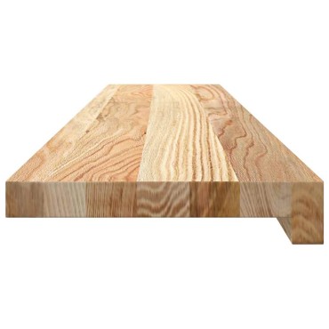 vidaXL Περβάζια παραθύρων 2 τεμ. 100x20x2 εκ. Ακατέργαστο Μασίφ Δρυός