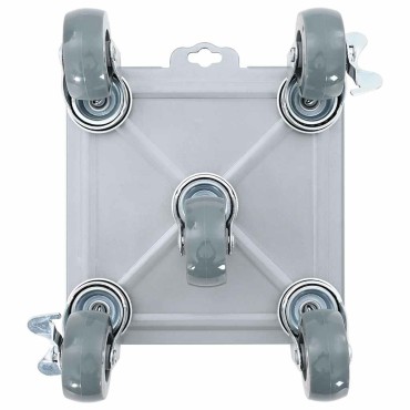 vidaXL Ρόλοι Επίπλων 4 τεμ. με Ανυψωτικό 17,5x16x7,5 εκ. Ατσάλι 1600 κιλά