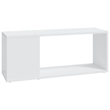 vidaXL Έπιπλο Τηλεόρασης Λευκό 80x24x32cm από Επεξ. Ξύλο