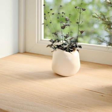 vidaXL Περβάζια παραθύρων 2 τεμ. 160x25x2 εκ. Ακατέργαστο Μασίφ Δρυός
