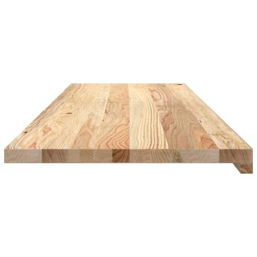 vidaXL Περβάζια παραθύρων 2 τεμ. 120x40x2 εκ. Ακατέργαστο Μασίφ Δρυός
