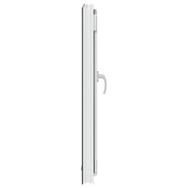 vidaXL Παράθυρο Υπογείου "RISOR" 60x80 εκ. Ανακλινόμενο & Περιστρεφόμενο DIN Αριστερό Ανθρακί