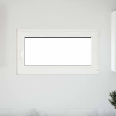 vidaXL Παράθυρο Υπογείου "RISOR" 110x70 εκ. Ανακλινόμενο & Περιστρεφόμενο DIN Δεξί Ανθρακί