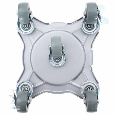 vidaXL Ρόλοι Επίπλων 4 τεμ. με Ανυψωτικό 15,5x15,5x5,5 εκ. Ατσάλι 1000 kg