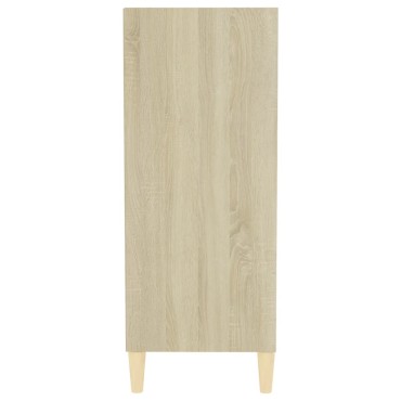 vidaXL Ραφιέρα Sonoma Δρυς 57x35x90cm από Μοριοσανίδα 1 τεμ.