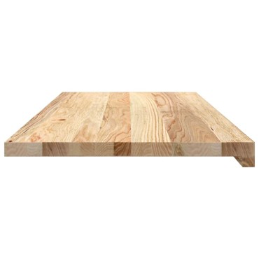 vidaXL Περβάζια παραθύρων 2 τεμ. 90x40x2 εκ. Ακατέργαστο Μασίφ Δρυός