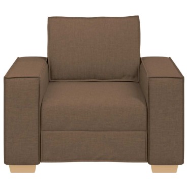 vidaXL Πολυθρόνα-Καναπέ-Καφέ από Ύφασμα 99x78x84 cm 1 τεμ. Γωνιακός