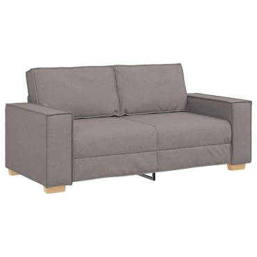vidaXL Διθέσιος Καναπές 180x78x84cm Ύφασμα, Μπεζ