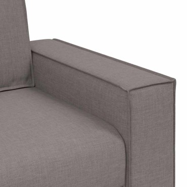 vidaXL Διθέσιος Καναπές 180x78x84cm Ύφασμα, Μπεζ