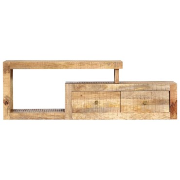 vidaXL Έπιπλο Τηλεόρασης 120x30x40cm από Μασίφ Ξύλο Μάνγκο