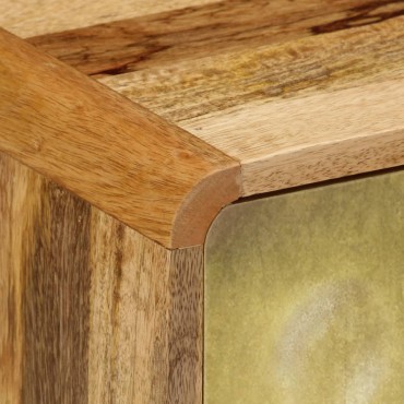 vidaXL Έπιπλο Τηλεόρασης 120x30x45cm από Μασίφ Ξύλο Μάνγκο