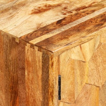vidaXL Έπιπλο Τηλεόρασης 118x35x40cm από Μασίφ Ξύλο Μάνγκο