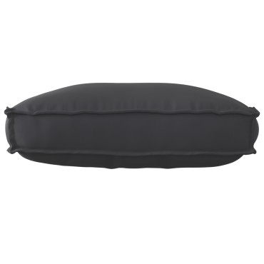 vidaXL Μαξιλάρι Παλέτας για Πλάτη Μαύρο 70x40x12cm Oxford Fabric
