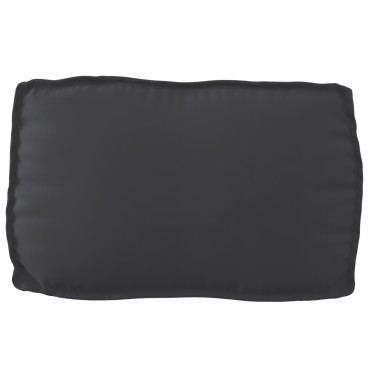 vidaXL Μαξιλάρι Παλέτας για Πλάτη Μαύρο 70x40x12cm Oxford Fabric