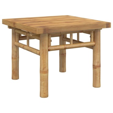 vidaXL Τραπεζάκι Σαλονιού 45x45x35cm από Μπαμπού 1 τεμ.