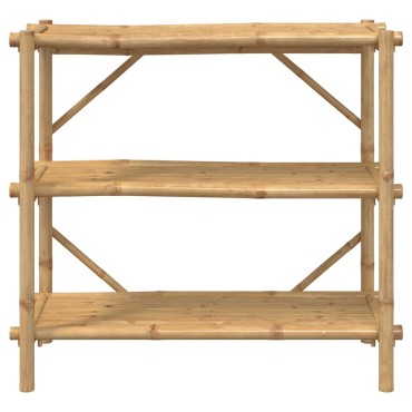 vidaXL Ραφιέρα 3 Επιπέδων 100x40x90cm από Μπαμπού