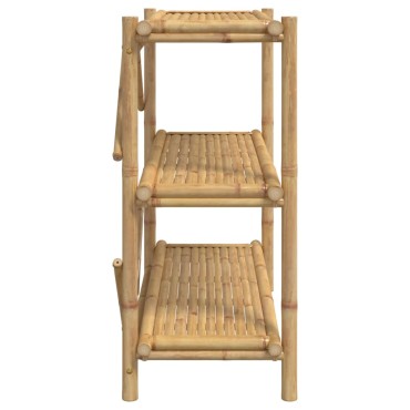 vidaXL Ραφιέρα 3 Επιπέδων 100x40x90cm από Μπαμπού