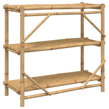 vidaXL Ραφιέρα 3 Επιπέδων 100x40x90cm από Μπαμπού