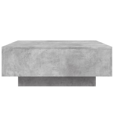 vidaXL Τραπεζάκι Σαλονιού Γκρι Σκυρ. 80x80x31cm Επεξ. Ξύλο 1 τεμ.