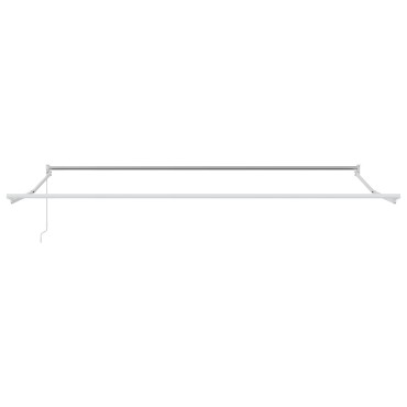 vidaXL Ανασυρόμενη Τέντα Λευκή 500x300 cm