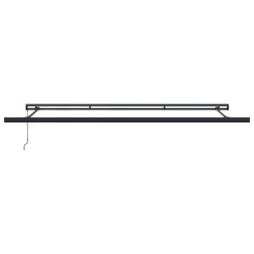 vidaXL Εγχειριδίου Ανασυρόμενη Τέντα Λευκή 500x300 cm