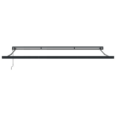 vidaXL Αυτόματη Ανασυρόμενη Τέντα Λευκή 500x300 cm