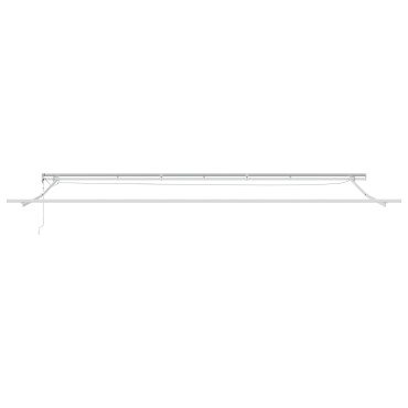 ανασυρόμενη τέντα vidaXL αυτόματη με LED Μαύρη 600x350 cm, Ανταλλακτικό ύφασμα τέντας vidaXL για πλαίσια 6x3.5 m Μαύρη