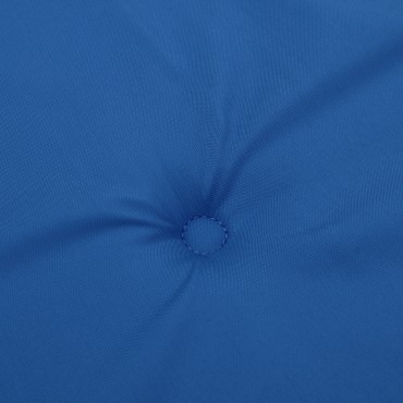 vidaXL Σετ Μπλε Μαξιλαριών Μπλε Βαμβάκι, Ξύλο Κανονικό Σετ Μαξιλαριών