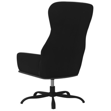 vidaXL Πολυθρόνα Relax Σκούρο Γκρι Υφασμάτινη με Υποπόδιο 70x77x94cm 1 τεμ.