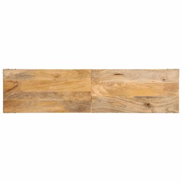vidaXL Τραπέζι Κονσόλα 140x35x70cm από Μασίφ Ξύλο Μάνγκο 1 τεμ.