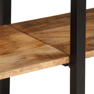 vidaXL Τραπέζι Κονσόλα 140x35x70cm από Μασίφ Ξύλο Μάνγκο 1 τεμ.