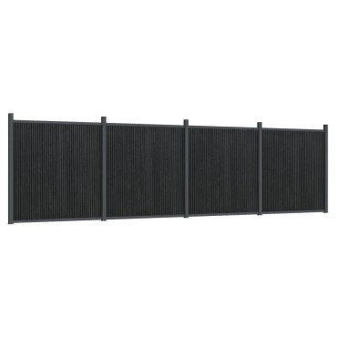 vidaXL Πάνελ Περίφραξης Γκρι 699x186cm από WPC
