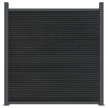 vidaXL Πάνελ Περίφραξης Γκρι 699x186cm από WPC