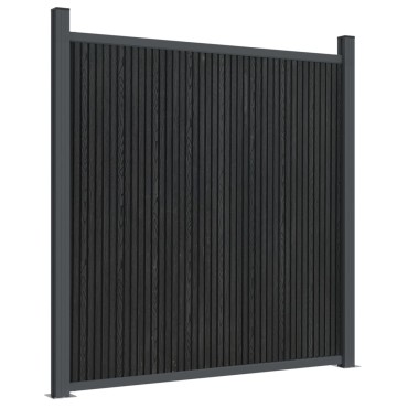 vidaXL Πάνελ Περίφραξης Γκρι 699x186cm από WPC