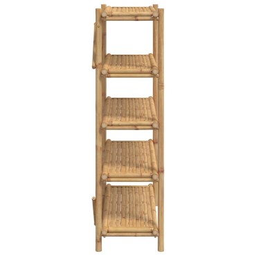 vidaXL Ραφιέρα 5 Επιπέδων 100x40x150cm από Μπαμπού