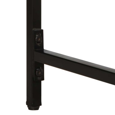 vidaXL Τραπεζαρία 140x70x75cm από Μασίφ Ακατέργαστο Ξύλο Μάνγκο 1 τεμ.