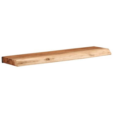 vidaXL Ράφια Τοίχου 2 τεμ. 60x20x3,5cm από Μασίφ Ξύλο Ακακίας