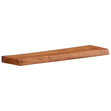 vidaXL Ράφια Τοίχου 2 τεμ. 60x20x3,5cm από Μασίφ Ξύλο Ακακίας