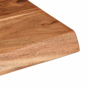 vidaXL Ράφια Τοίχου 2 τεμ. 60x20x3,5cm από Μασίφ Ξύλο Ακακίας